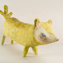 Asleep in the Stars - a papier mache exhibition. Traditional illustration, Painting, and Sculpture project by Sarah Hand - 07.02.2021