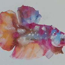 Curso Ana Santos. Watercolor Painting project by Veronica Chávez - 07.02.2021