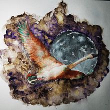 artistic watercolour techniques for illustrating birds. Traditional illustration, Painting, and Watercolor Painting project by napiorka - 07.02.2021