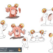 Fiche perso Globulle. Un progetto di Illustrazione tradizionale, Character design, Illustrazione infantile e Narrativa di Frederic Raillot - 02.07.2021