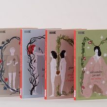Book covers serie Crocevia. Traditional illustration, and Editorial Illustration project by Elisa Talentino - 07.02.2021