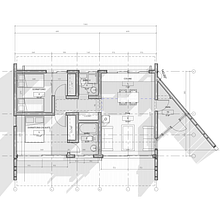 Lodge_Lat_V01. Architecture, and Design project by Arturo Bustíos Casanova - 07.02.2021