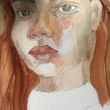 Mi Proyecto del curso: Retrato en acuarela a partir de una fotografía. Un projet de Illustration traditionnelle , et Dessin de portrait de Roxana Esposito - 02.07.2021