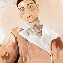 Mi Proyecto del curso: Retratos digitales de fantasía con Photoshop. Un progetto di Illustrazione tradizionale, Disegno, Illustrazione digitale, Disegno di ritratti, Disegno digitale e Pittura digitale di Yuki Male - 02.07.2021