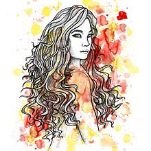 Portrait for living room. Un progetto di Illustrazione tradizionale di Niccolò Biagiotti - 02.07.2021