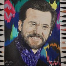 Mi Proyecto del curso:  Retrato realista con lápices de colores. Traditional illustration, Fine Arts, Pencil Drawing, Drawing, Portrait Drawing, Realistic Drawing, and Artistic Drawing project by Andrea Moreno - 06.30.2021