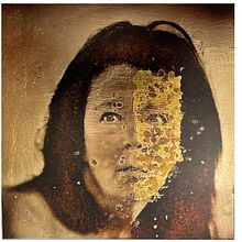 I Dream in Gold: Sandy Brown Jensen, Final Project in Hybrid Photography. Photograph, Fine-Art Photograph, Film Photograph, Self-Portrait Photograph, and Photo Retouching project by Sandy Brown Jensen - 06.30.2021