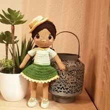 Mi Proyecto del curso: Amigurumi: diseño de ropa, pelo y complementos. Arts, Crafts, To, Design, Fiber Arts, and Crochet project by mariangelesvg_madv - 07.03.2021