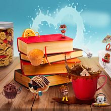 Fiesta del desayuno. Photograph, Advertising, Photomontage, and Traditional illustration project by Patricia Montes - 07.03.2021