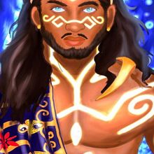 My Digital Portrait of Poseidon: the dandy god of the seas.. Ilustração tradicional, Ilustração digital, e Pintura digital projeto de 77 - 29.06.2021