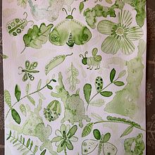 My project in Modern Watercolor Techniques course. Traditional illustration, Fine Arts, Painting, and Watercolor Painting project by Ally Burrows - 07.03.2021