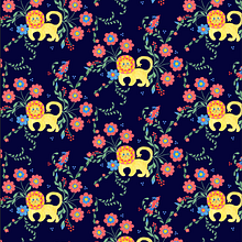 My project in Illustrated Pattern Design course. Un proyecto de Diseño, Ilustración tradicional, Pattern Design y Estampación de Anna Perekhodko - 30.06.2021