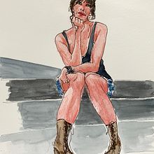 My project in Illustration and Character Development with Watercolor course. Projekt z dziedziny Trad, c, jna ilustracja, Projektowanie postaci,  Malarstwo i Malowanie akwarelą użytkownika Gül Günizi - 04.07.2021