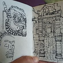 Findings of the Adventurer. Traditional illustration, Sketching, Sketchbook & Ink Illustration project by spotter_acus - 07.04.2021