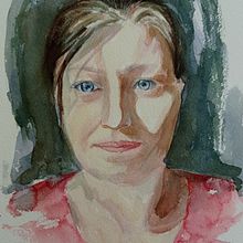 My project in Watercolor Portraits: Capture a Model's Personality course. Watercolor Painting, Painting, and Fine Arts project by Agni Kuokkanen - 06.24.2021