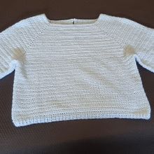 Mi Proyecto del curso:  Top-down: prendas a crochet de una sola pieza. Projekt z dziedziny Projektowanie mod,  Tkactwo, DIY, Sz i dełkowanie użytkownika Ana Py - 05.07.2021