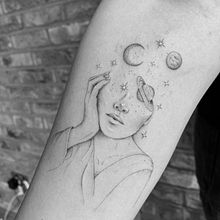 Lady Faces. Design project by Ella Storm - 07.05.2021