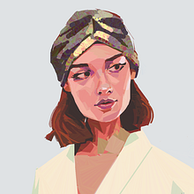 Catalog Queens - Digital portraits. Un progetto di Disegno di ritratti, Illustrazione tradizionale, Illustrazione digitale e Arte concettuale di Julien Schleiffer - 05.07.2021