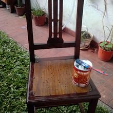 Mi Proyecto del curso: silla Rosalía. Restauración y transformación de muebles para principiantes. Arts, Crafts, Furniture Design, Making, Interior Design, DIY, Woodworking, Upc, and cling project by Viviana Bonabello - 07.05.2021