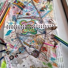  Ensueño. Projekt z dziedziny Trad, c, jna ilustracja,  Sztuki piękne, Kreat, wność,  R, sunek i Sketchbook użytkownika Leydi Rojas - 04.06.2021