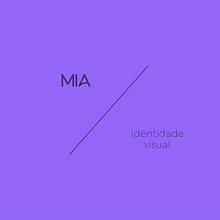 Projeto MIA - Identidade Visual. Un progetto di Graphic design, Design di loghi e Design digitale di Iris Oliveira - 20.05.2021