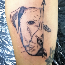 Tatuaje . Design, Tattoo Design, Traditional illustration, and Drawing project by David Villacorta Palomino - 07.06.2021