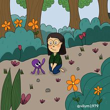 My project in  Creating Characters for Children's Stories with Procreate course. Un proyecto de Ilustración tradicional, Diseño de personajes, Ilustración digital, Ilustración infantil y Dibujo digital de Malar Murugayah - 04.07.2021
