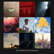 Portfolio. Concept Art, Matte Painting, and 3D project by Luis Álvarez Castañón - 07.06.2021