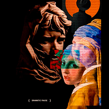 (DRAMATIC PAUSE). Un proyecto de Diseño, Creatividad, Collage, Diseño gráfico y Bellas Artes de Paula María Núñez Campos - 11.09.2018