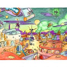 Illustration. Un progetto di Illustrazione tradizionale, Arte concettuale e Pittura ad acquerello di conner_reddan - 06.07.2021