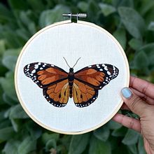 My project in Realistic Embroidery Techniques course. Traditional illustration, and Embroider project by Cristina Gray - 07.07.2021