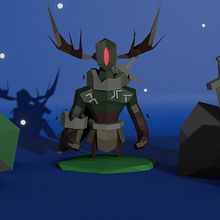 Guardian of the forest . Design de personagens projeto de Carlos Salinas - 05.07.2021