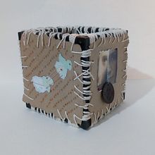 Mi Proyecto del curso: Técnicas de bordado experimental sobre papel. Un projet de Beaux Arts, Collage , et Broderie de Citlali Domínguez - 02.07.2021