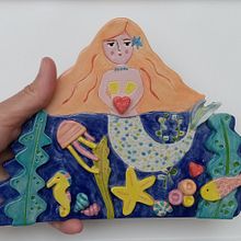 Mi Proyecto del curso: Técnicas de ilustración y modelado en cerámica. Ceramics, Traditional illustration, Arts, Crafts, and Fine Arts project by Angela Escribano - 06.30.2021