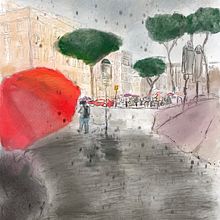 My project in Architectural Illustration: Capture a City’s Personality course. Traditional illustration, Architecture, Drawing, Digital Illustration, and Architectural Illustration project by Andrea Morass née Maraszto - 07.07.2021