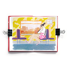 Pages From An Exploratory Sketchbook. Een project van Traditionele illustratie,  Schetsen,  Creativiteit,  Tekening, Aquarelschilderen, Sketchbook y Schilderen met gouache van baviguier - 07.07.2021