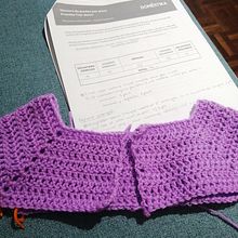 Mi Proyecto del curso:  Top-down: prendas a crochet de una sola pieza. Un proyecto de Diseño de moda, Tejido, DIY y Crochet de Noel Soberon - 07.07.2021