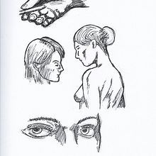 Mi Proyecto del curso: Dibujo anatómico para principiantes. Fine Arts, Sketching, Pencil Drawing, Drawing, Realistic Drawing, and Figure Drawing project by garyobando - 07.07.2021