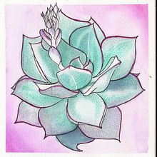 Mis antecedentes Ein Projekt aus dem Bereich Aquarellmalerei von Alejandra López Lanuza - 08.07.2021