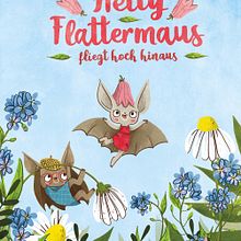 Hetty Flattermaus. Traditional illustration, Children's Illustration, and Character Design project by Julia Christians - 07.29.2019