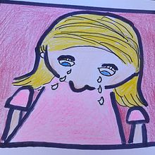 Eu choro, tu choras, ela chora. Writing, Stor, telling, Children's Illustration, Creating with Kids, and Narrative project by Adriana Komives - 07.08.2021
