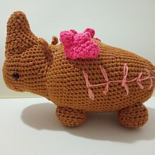 Mi Proyecto del curso: Diseño y creación de amigurumis. Un progetto di Artigianato, Design di giocattoli, Fiber Art, DIY e Uncinetto di Katiuska Segnini - 08.07.1995