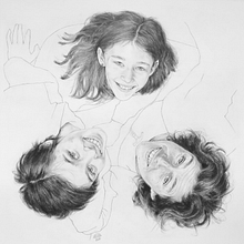 Trias Femina. Un proyecto de Dibujo de Retrato, Dibujo realista y Dibujo a lápiz de Marco Roling - 08.07.2021