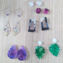 Mon projet du cours : Design de bijoux en résine. Accessor, Design, Arts, Crafts, Jewelr, Design, and DIY project by cyrielle.dunand - 07.08.2021