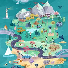 Future! Our Planet Week Illustration Event . Ilustrație tradițională de Asia Orlando - 02.07.2020