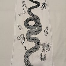 Mi Proyecto del curso: Introducción al bordado en blackwork. Embroider project by Adela V - 07.08.2021
