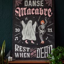 Danse Macabre. Un proyecto de H, lettering e Ilustración tradicional de Paola Vecco - 09.07.2021