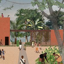 Meu projeto do curso: Representação gráfica de projetos arquitetônicos. Een project van Architectuur, Grafisch ontwerp, Interactief ontwerp, Interieurontwerp, L, scaping, Collage, Digitale architectuur y  Architecturale illustratie van Aya Nishimuta - 05.07.2021