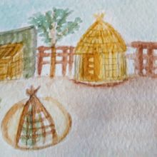Mi Proyecto del curso: Ilustración en acuarela para cuentos infantiles. Traditional illustration, Painting, Drawing, Watercolor Painting, Children's Illustration, and Narrative project by Rossy Merino - 07.09.2021