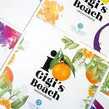 Chiringuito Gigi´s Beach Sotogrande. Design, Traditional illustration, Art Direction, and Editorial Design project by David Palacios Valero - 04.10.2021